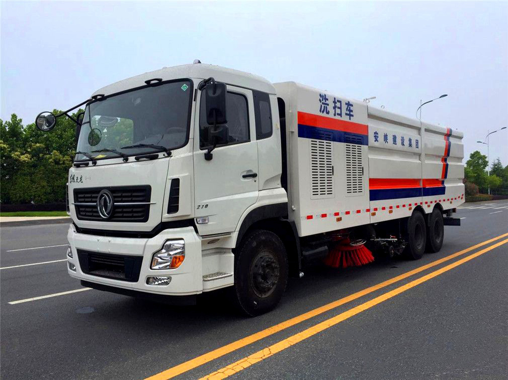 國六-東風天龍后雙橋 洗掃車